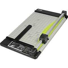 CARL Heavy-Duty Metal Base 18" Paper Trimmer 36 Sheet Cutting Capacity - 1 Carbide Blade - 18" Cutting Length - 0.7" Height x 14" Width x 18.3" Length - Heavy Duty, Locking Blade - Metal, Acrylonitrile Butadiene Styrene (ABS), Acrylic - Gray - 1 E (12238) CARL Heavy-Duty Metal Base 18" Paper Trimmer 36 Sheet Cutting Capacity - 1 Carbide Blade - 18" Cutting Length - 0.7" Height x 14" Width x 18.3" Length - Heavy Duty, Locking Blade - Metal, Acrylonitrile Butadiene Styrene (ABS), Acrylic - Gray - 1 E (12238)