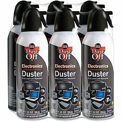 Falcon Dust-Off Compressed Gas Duster Ozone-safe, Moisture-free - Black - 6 / Pack (DPSXL6) Falcon Dust-Off Compressed Gas Duster Ozone-safe, Moisture-free - Black - 6 / Pack (DPSXL6)