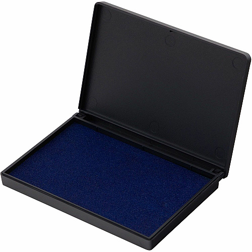 Charles Leonard Nontoxic Foam Ink Pads 2.8" Width x 4.3" Length - Foam Pad - Blue Ink - Blue - 1 Each (92215)