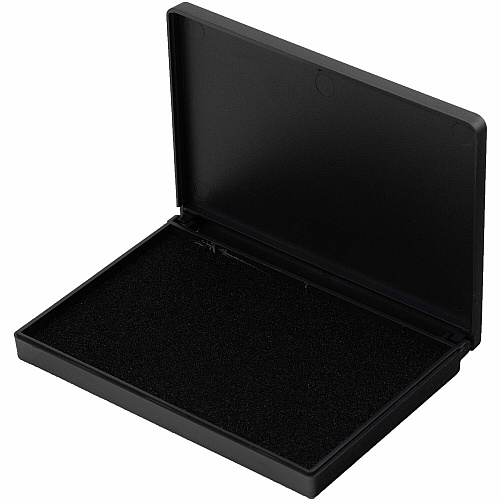 Charles Leonard Nontoxic Foam Ink Pads 2.8" Width x 4.3" Length - Foam Pad - Black Ink - Black - 1 Each (92220)