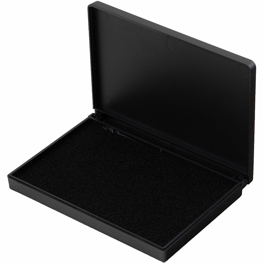Charles Leonard Nontoxic Foam Ink Pads 2.8" Width x 4.3" Length - Foam Pad - Black Ink - Black - 1 Each (92220)