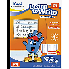 Mead Raised Ruling Dotted Line Writing Tablet 40 Pages - 0.75" Ruled - 8" x 10" Sheet Size - White Paper - 1 Each (48556) Mead Raised Ruling Dotted Line Writing Tablet 40 Pages - 0.75" Ruled - 8" x 10" Sheet Size - White Paper - 1 Each (48556)