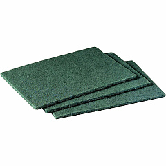 Scotch-Brite Scrubbing Pads 6" Width x 9" Length - 20 / Pack - Synthetic - Green (96) Scotch-Brite Scrubbing Pads 6" Width x 9" Length - 20 / Pack - Synthetic - Green (96)
