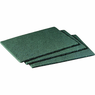 Scotch-Brite Scrubbing Pads 6" Width x 9" Length - 20 / Pack - Synthetic - Green (96)