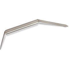 Officemate Prong Fastener Bases Standard - 2.8" Length - 2" Size Capacity - Silver - Steel - 100 / Box (99854)