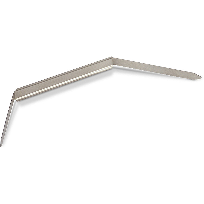 Officemate Prong Fastener Bases Standard - 2.8" Length - 2" Size Capacity - Silver - Steel - 100 / Box (99854)