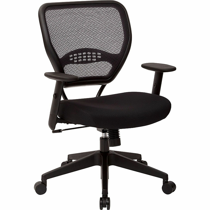 Office Star Professional Air Grid Back Managers Chair Black Seat Color - Mesh Seat Material - Mesh Back Material - Black Frame Color - 5-star Base - 1 Each (5500)