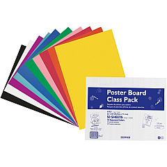 Pacon Poster Board Class Pack Board and Banner - 22" Width x 28" Length - Assorted - 50 / Carton (76347) Pacon Poster Board Class Pack Board and Banner - 22" Width x 28" Length - Assorted - 50 / Carton (76347)