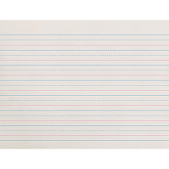 Zaner-Bloser Dotted Midline Newsprint Paper 500 Sheets - 0.63" Ruled - Unruled Margin - 10 1/2" x 8" Sheet Size - White Paper - 1 Pack (ZP2611) Zaner-Bloser Dotted Midline Newsprint Paper 500 Sheets - 0.63" Ruled - Unruled Margin - 10 1/2" x 8" Sheet Size - White Paper - 1 Pack (ZP2611)