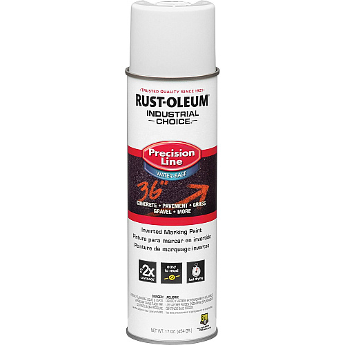 Rust-Oleum Industrial Choice Precision Line Marking Paint 1 Color(s) - White - 17 fl oz - 1 Each (203039)
