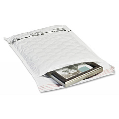 Sealed Air TuffGuard Extreme Cushioned Mailers Bubble - #5 - 10 1/2" Width x 16" Length - Peel & Seal - White - 50 / Carton (10649)