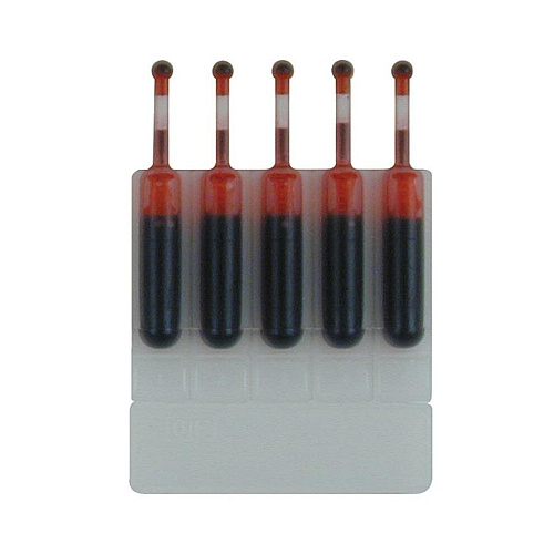 Xstamper Preinked Stamps Ink Cartridge Refills Red Ink - 0.17 fl oz - 5 / Pack (22011)