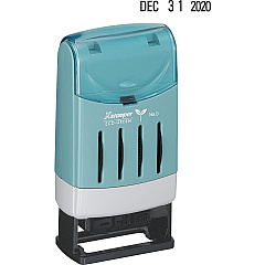 Xstamper VersaDater Small Type Date Stamp Message/Date Stamp - FAXED, PAID, RECEIVED - 0.87" Impression Width x 0.12" Impression Length - Black - Recycled - 1 Each (51112)