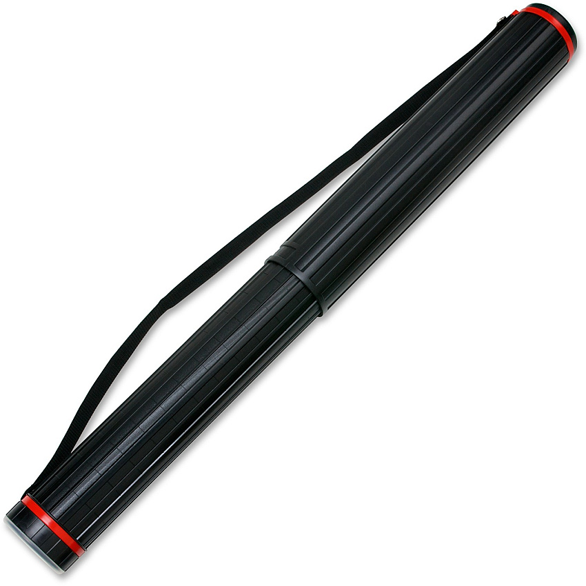 Chartpak 948 72/124 Carrying Case Document - Black Plastic Body - 3.5" Diameter - 1 Each (RLTUBE)