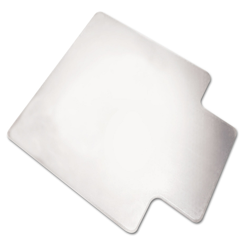 AbilityOne 7220015772530, SKILCRAFT PVC Chair Mats, High Pile Carpet, 60 x 46, Clear