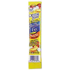 Crystal Light Flavored Drink Mix, Peach Tea, 30 .09oz Packets/Box (79700)