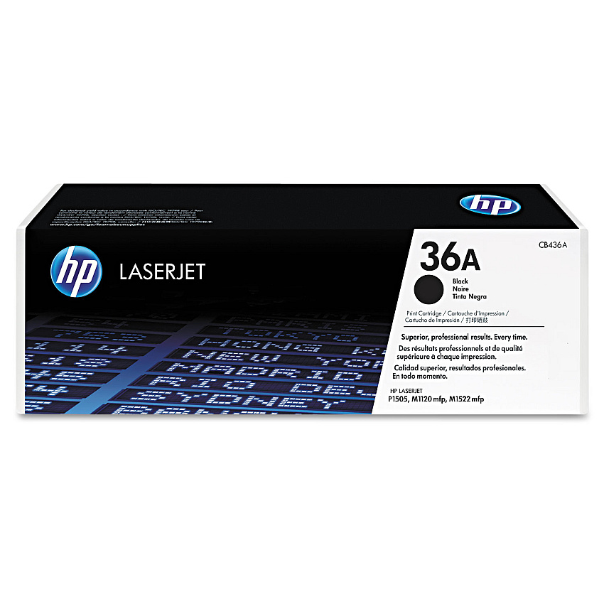 HP CB436A Black Toner Cartridge