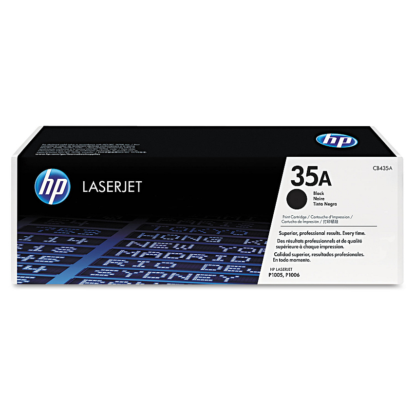 HP CB435A Black Toner Cartridge