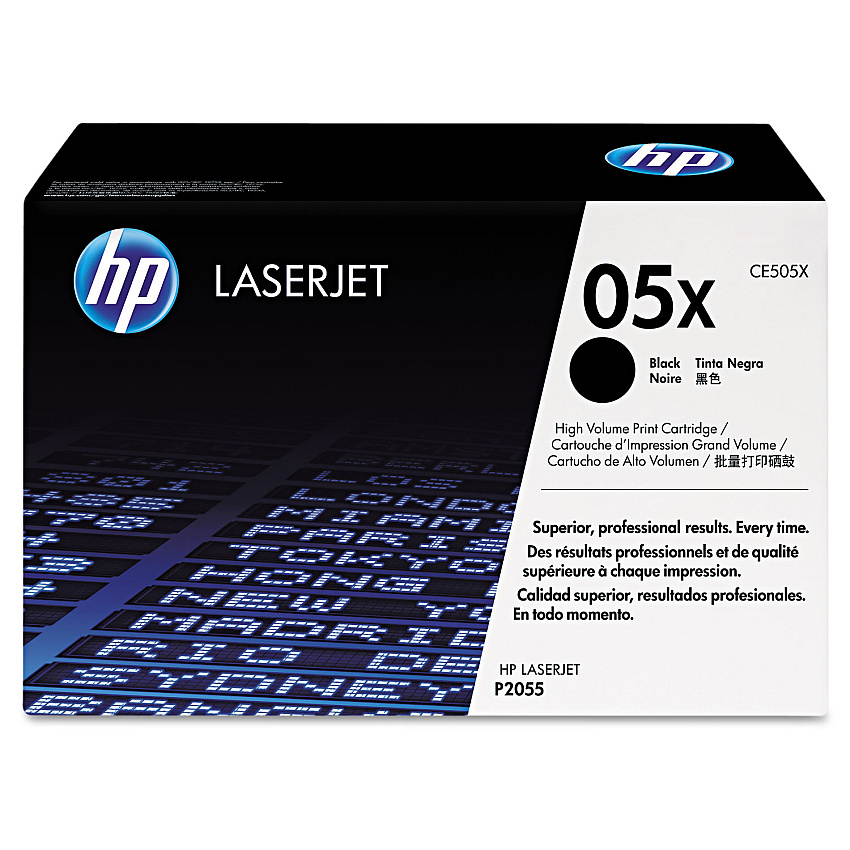 HP CE505X Black Toner Cartridge