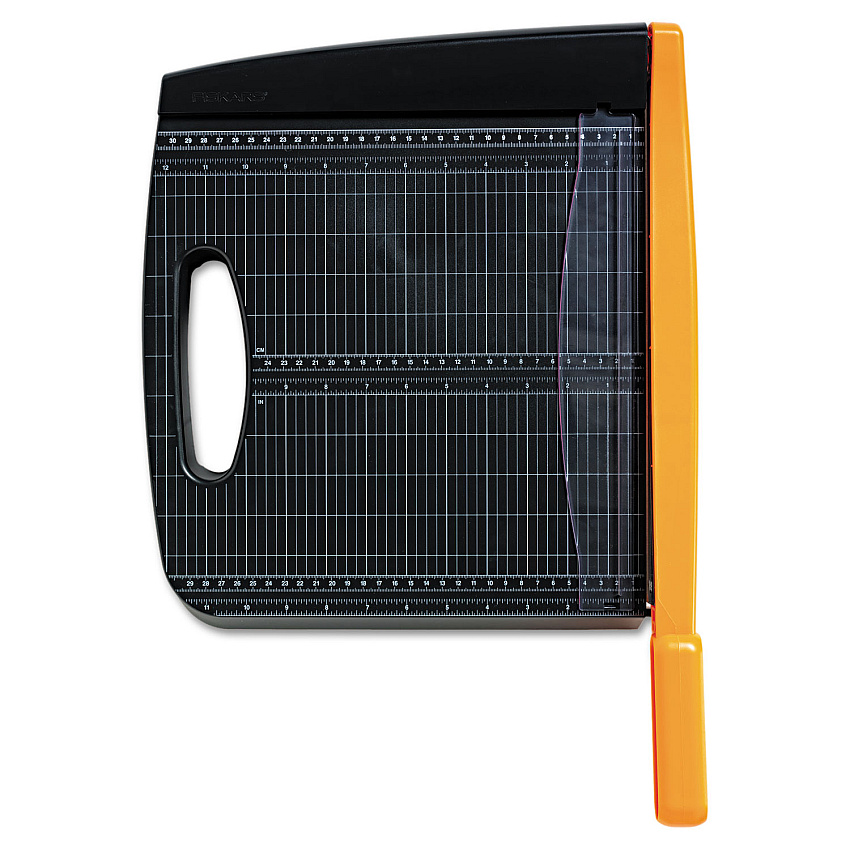 Fiskars Recycled Bypass Trimmer, 10 Sheets, 12" Cut Length, 21.3 x 12.3 (1545201002)