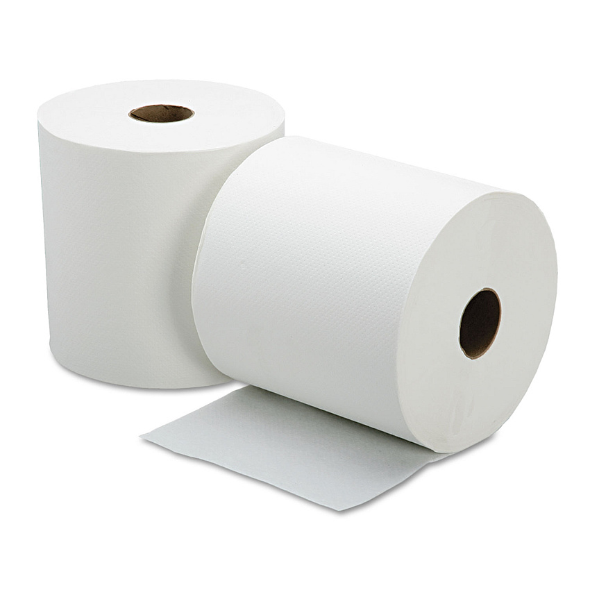 AbilityOne 8540015923324, SKILCRAFT, Continuous Roll Paper Towel, 8" x 800 ft, White, 6 Rolls/Box