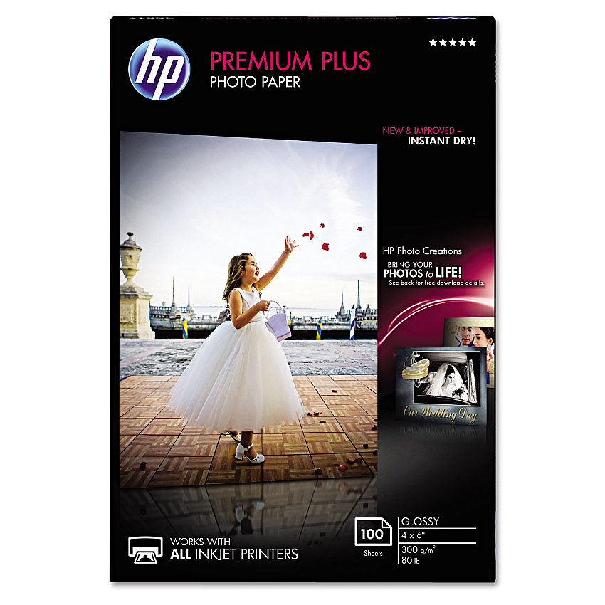 HP CR668A Premium Plus Glossy Photo Paper