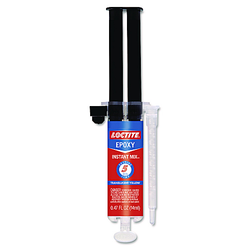 Loctite Instant Mix Epoxy, 0.47 oz, Dries Clear (1365868)