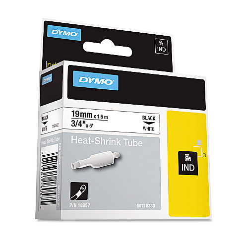 Dymo 18057 Heat Shrink Tube Labels