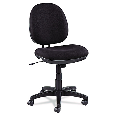Alera Interval Series Swivel/Tilt Task Chair, Supports Up to 275 lb, 18.42" to 23.46" Seat Height, Black (ALEIN4811)