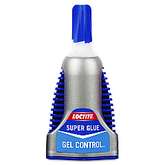 Loctite Control Gel Super Glue, 0.14 oz, Dries Clear (1364076)