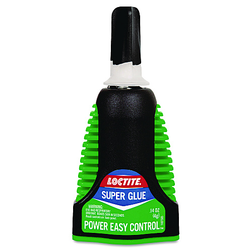 Loctite Extra Time Control Super Glue, 0.14 oz, Dries Clear (1503244)