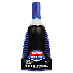 Loctite Ultra Gel Control Super Glue, 0.14 oz, Dries Clear (1363589)