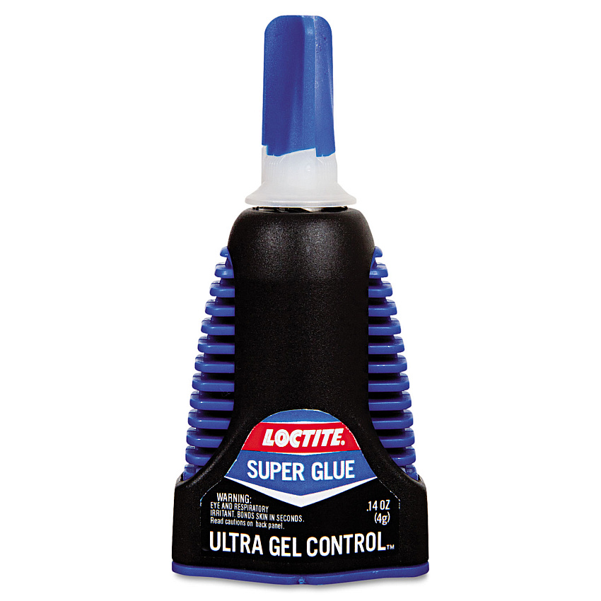 Loctite Ultra Gel Control Super Glue, 0.14 oz, Dries Clear (1363589)