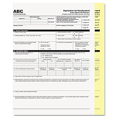Iconex Digital Carbonless Paper, 2-Part, 8.5 x 11, White/Canary, 2,500/Carton (90771003)