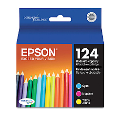 Epson T124520 Color Ink Cartridge Multi-Pack