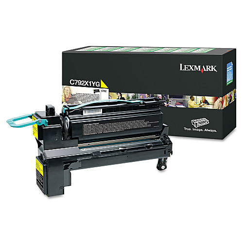 Lexmark C792X1YG Yellow Toner Cartridge