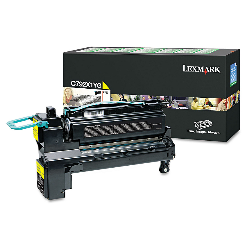 Lexmark C792X1YG Yellow Toner Cartridge