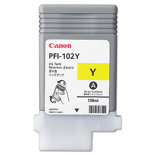 Canon PFI-102Y Yellow Ink Tank