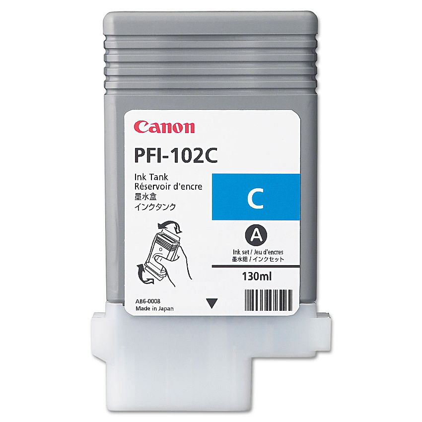 Canon PFI-102C Cyan Ink Tank