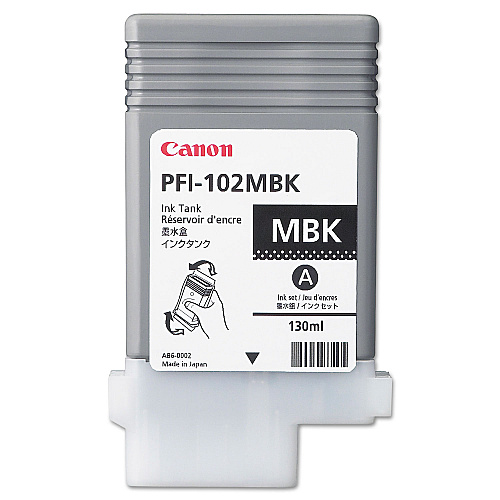 Canon PFI-102MBK Matte Black Ink Tank
