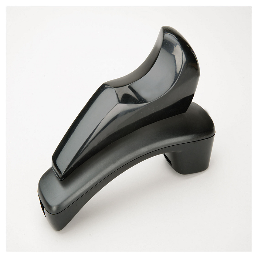 AbilityOne 7520015926295, Angular Shape Telephone Shoulder Rest, 2 x 2 1/2 x 6 1/2, Black