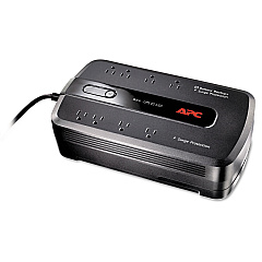 APC BE650G1 Back-UPS ES 650 Battery Backup System, 8 Outlets, 650VA, 340 J