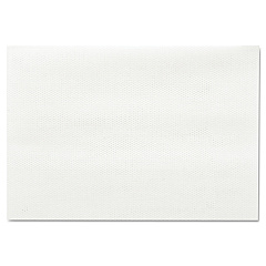 Chix Masslinn Shop Towels, 12 x 17, White, 100/Pack, 12 Packs/Carton (0930)
