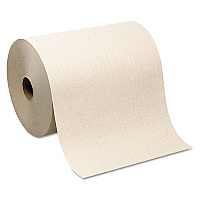 Georgia Pacific Professional Hardwound Roll Paper Towel, Nonperforated, 7.87" x 1,000 ft, Brown, 6 Rolls/Carton (26480)
