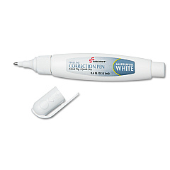 AbilityOne 7510013861609 SKILCRAFT Correction Fluid Pen, 0.4 oz, White