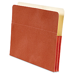 AbilityOne 7530002852913 SKILCRAFT File Jacket, 1.75" Expansion, Letter Size, Red