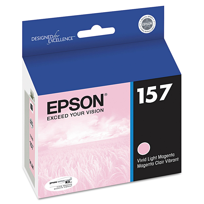 Epson T157620 Vivid Light Magenta Ink Cartridge