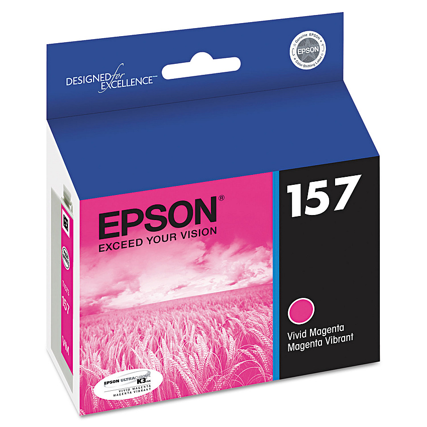 Epson T157320 Vivid Magenta Ink Cartridge