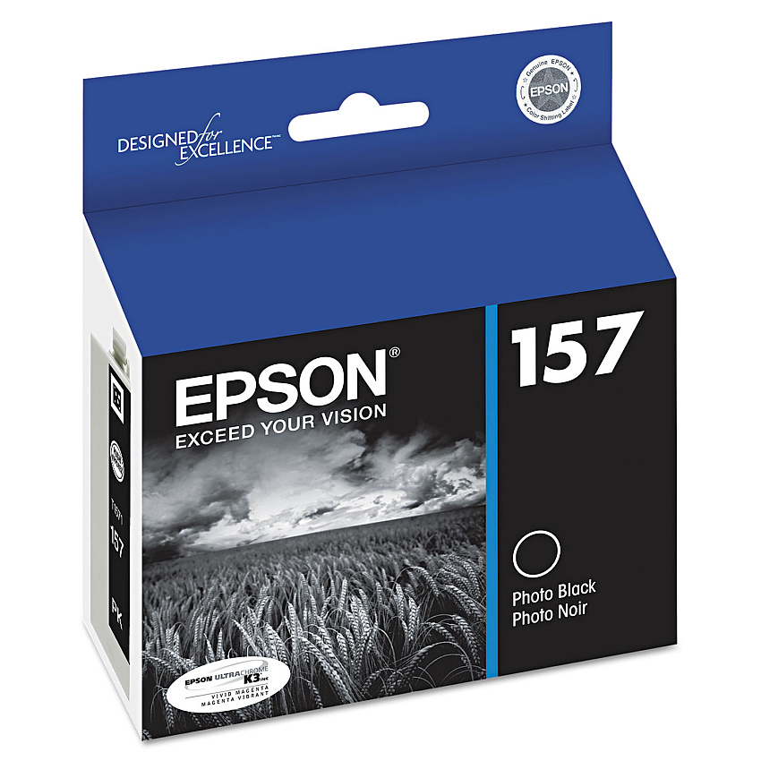 Epson T157120 Photo Black Ink Cartridge