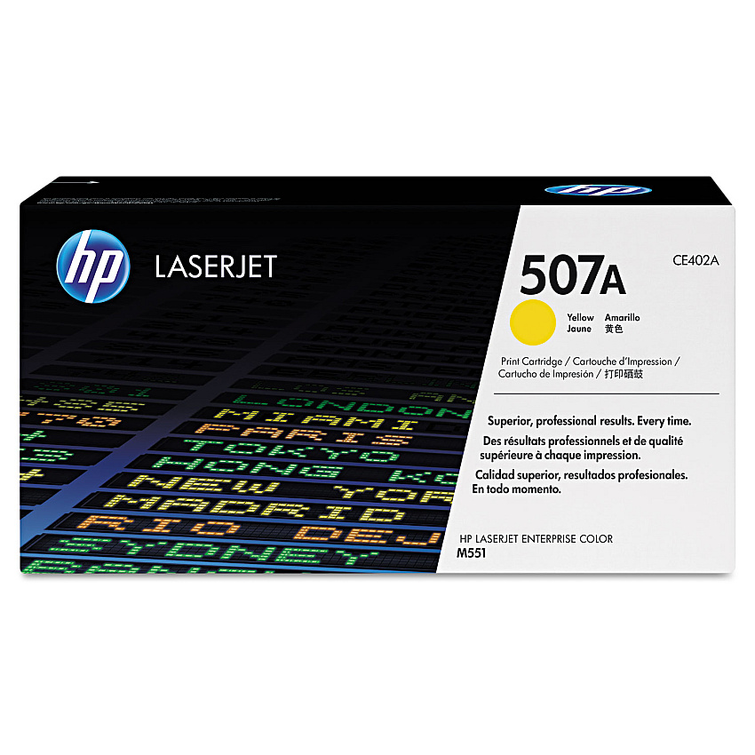 HP CE402A Yellow Toner Cartridge